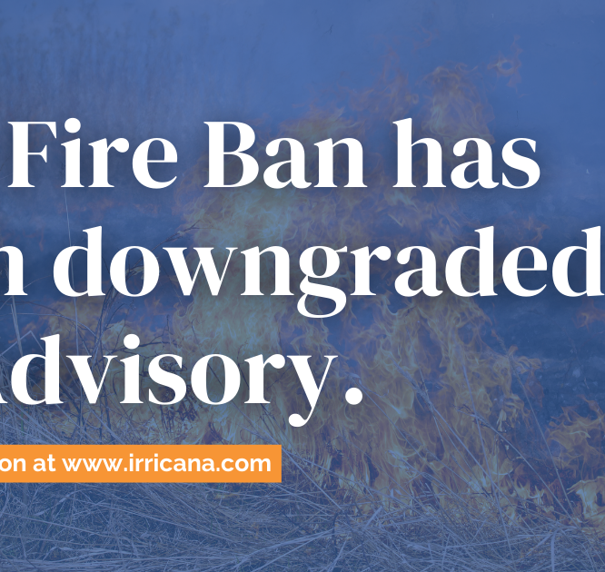 Fire Ban Downgraded to Advisory May 26, 2023