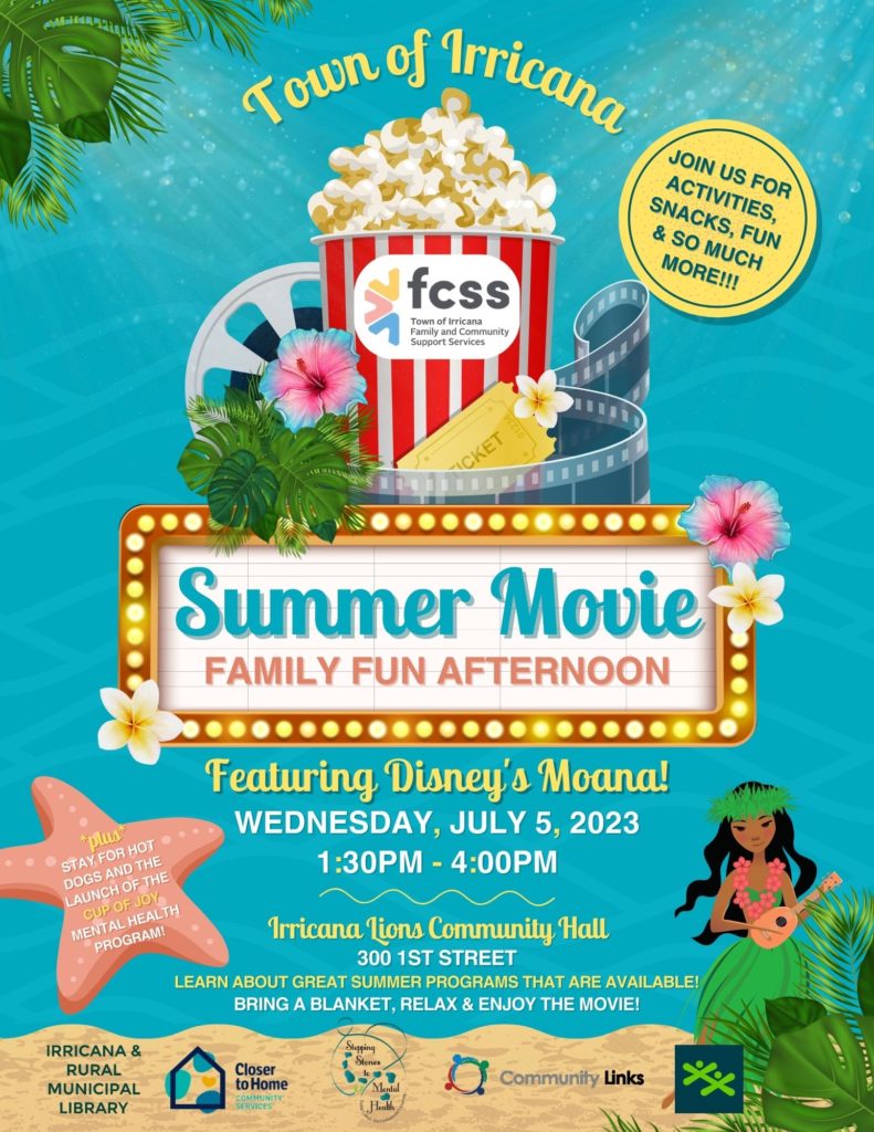 🎬 Summer Movie Family Fun Afternoon Town of Irricana