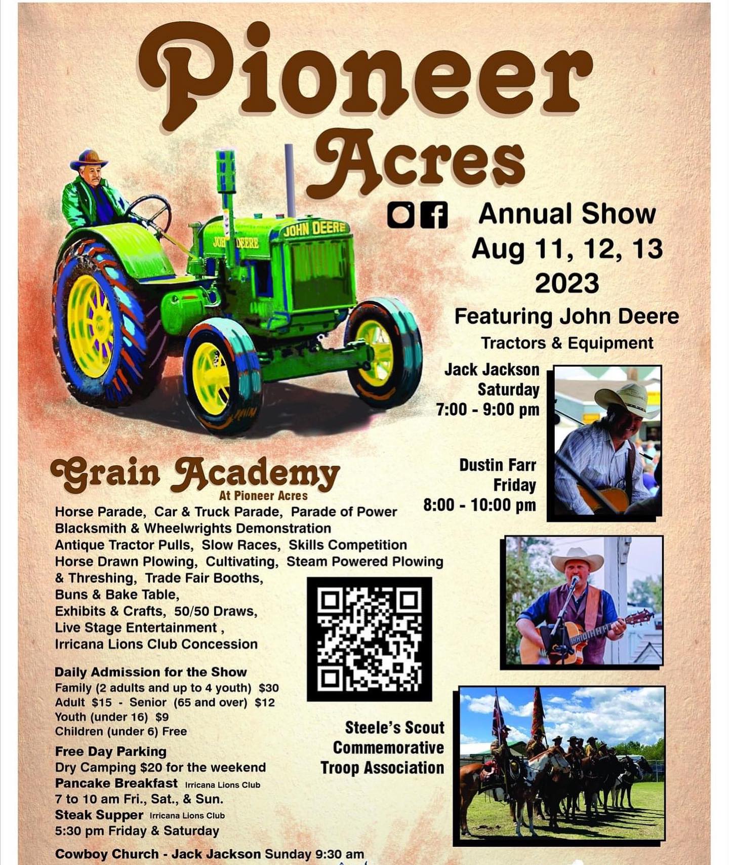 Pioneer Acres Annual Show 2023