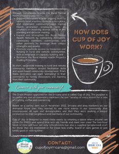 Irricana Cup of Joy Rural Mental Health Program
