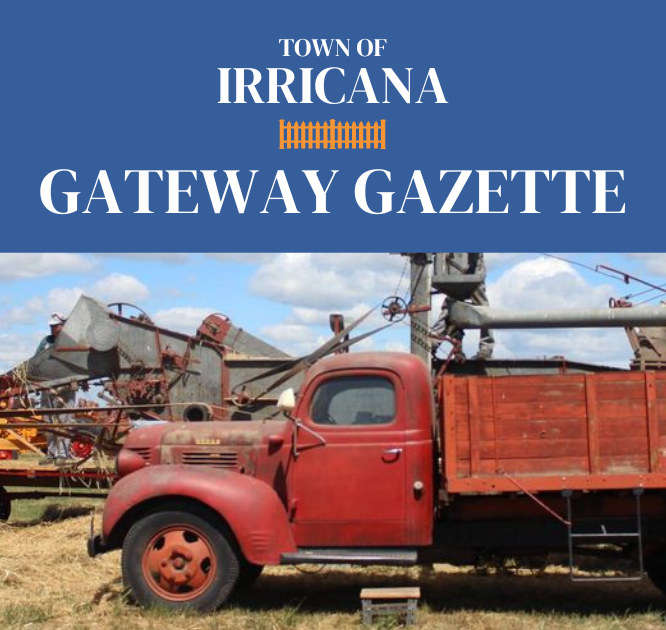 Irricana Gateway Gazette Newsletter for August, 2023