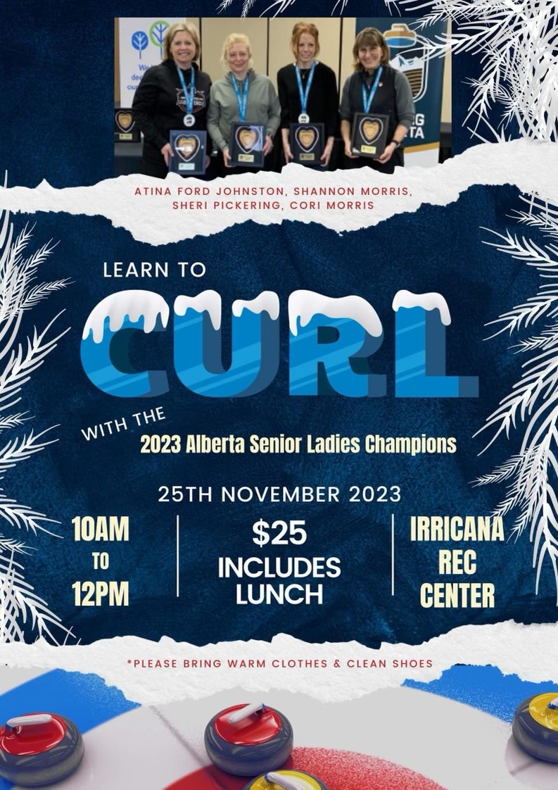 Irricana Rec Centre Learn to Curl November 25, 2023