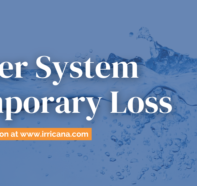 Town of Irricana Water System Temporary Loss of Service