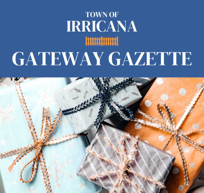 Irricana Gateway Gazette Newsletter for December, 2023