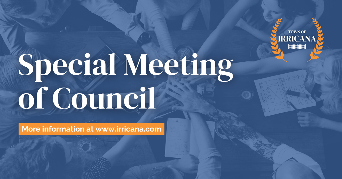 Special Meeting of Council May 30, 2024