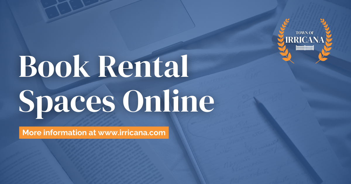 *NEW* Book Rental Spaces Online Town of Irricana