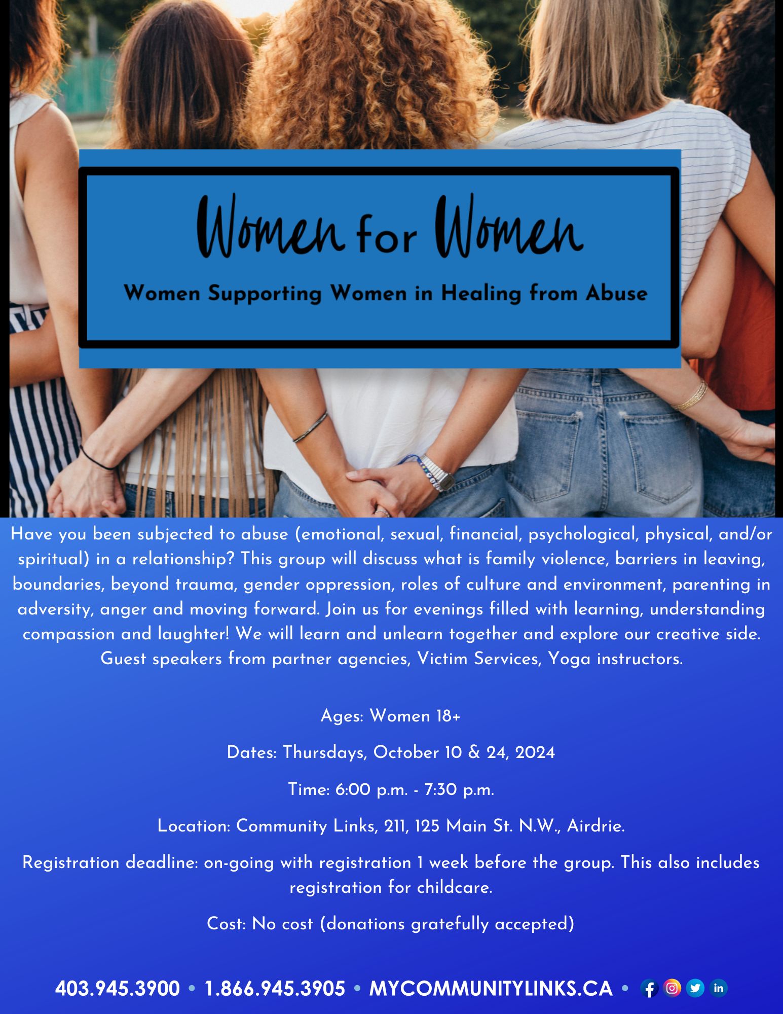 Community Links Women for Women October 2024