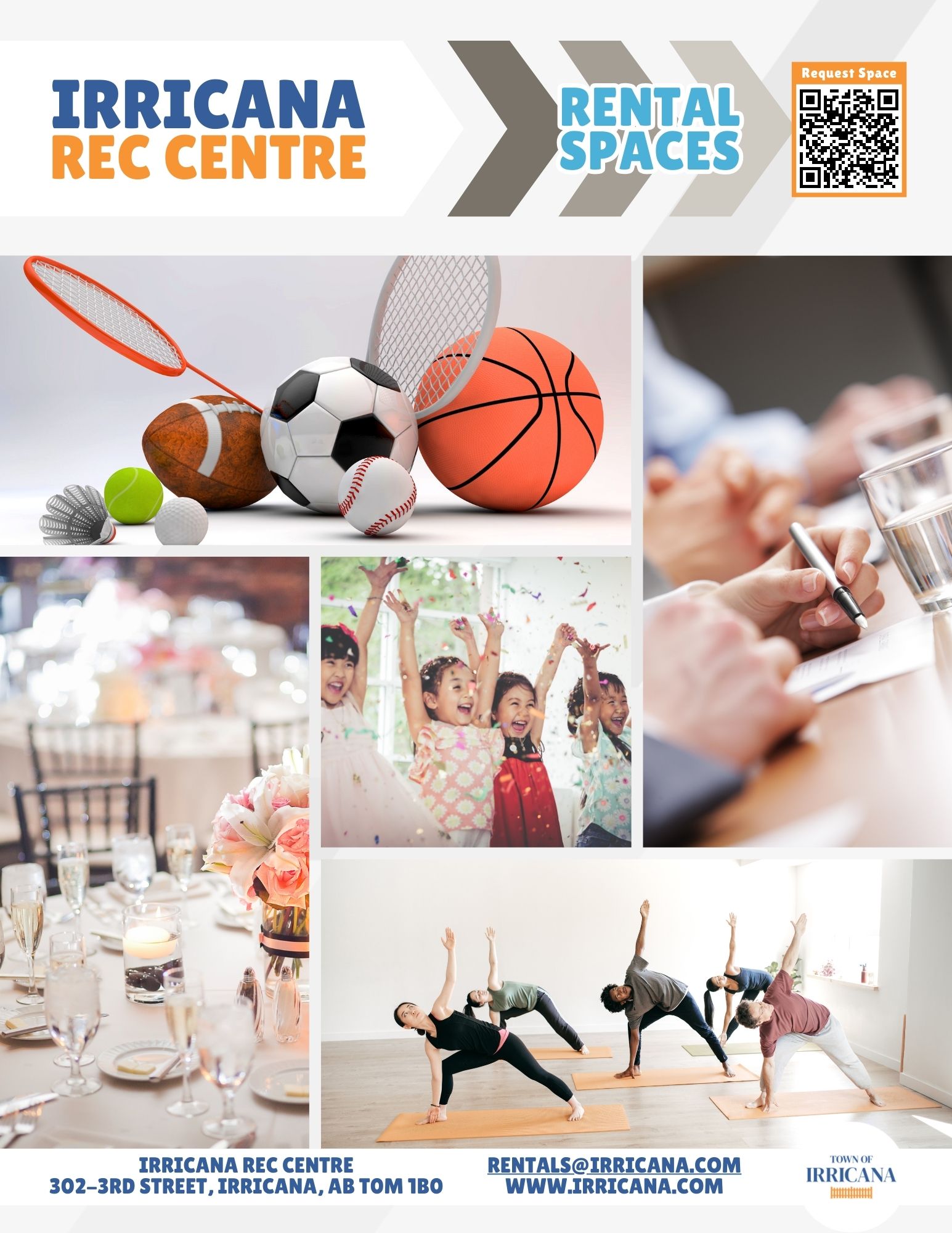 Irricana Rec Centre Events Rental Spaces Brochure 2024