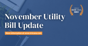 November Utility Bill Update