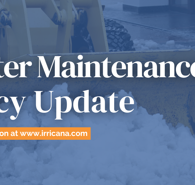 Winter Maintenance Policy Update