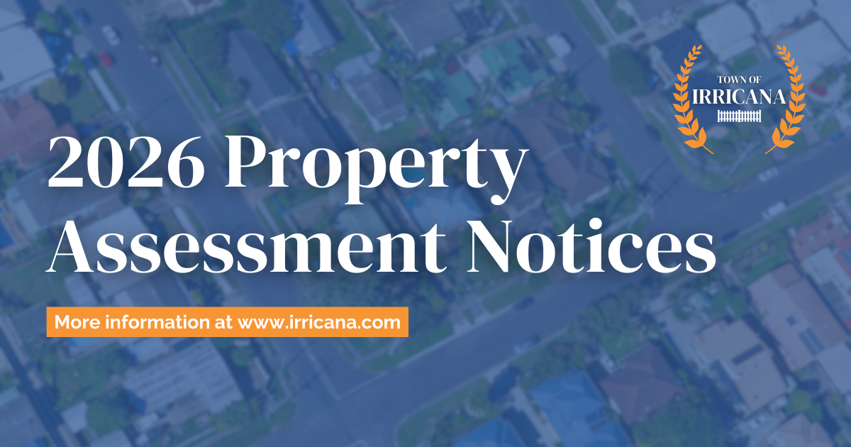 2026 Property Assessments Town Of Irricana 2026 Property Assessment Web Image