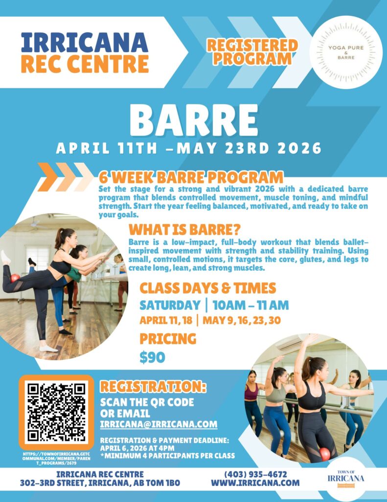 Barre April-May 2026