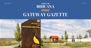 Irricana Gateway Gazette Newsletter March 2026