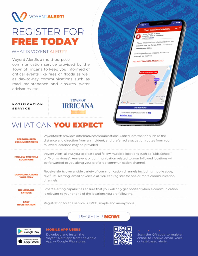 Irricana Voyent Alert Information