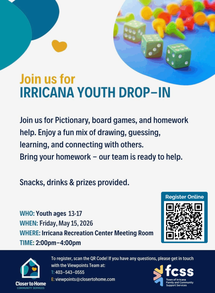 CTH Irricana Youth Drop-In May 2026