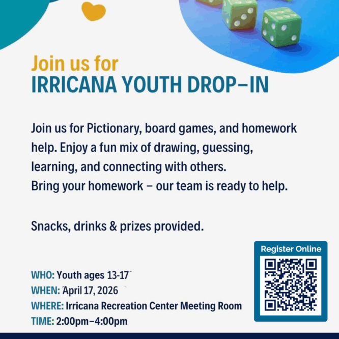 CTH Irricana Youth Drop-In April 17 2026