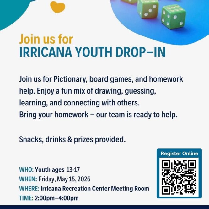 CTH Irricana Youth Drop-In May 2026