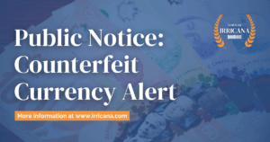 Counterfeit Currency Alert