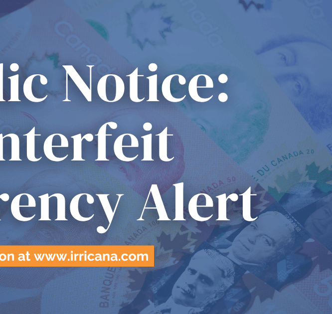 Counterfeit Currency Alert