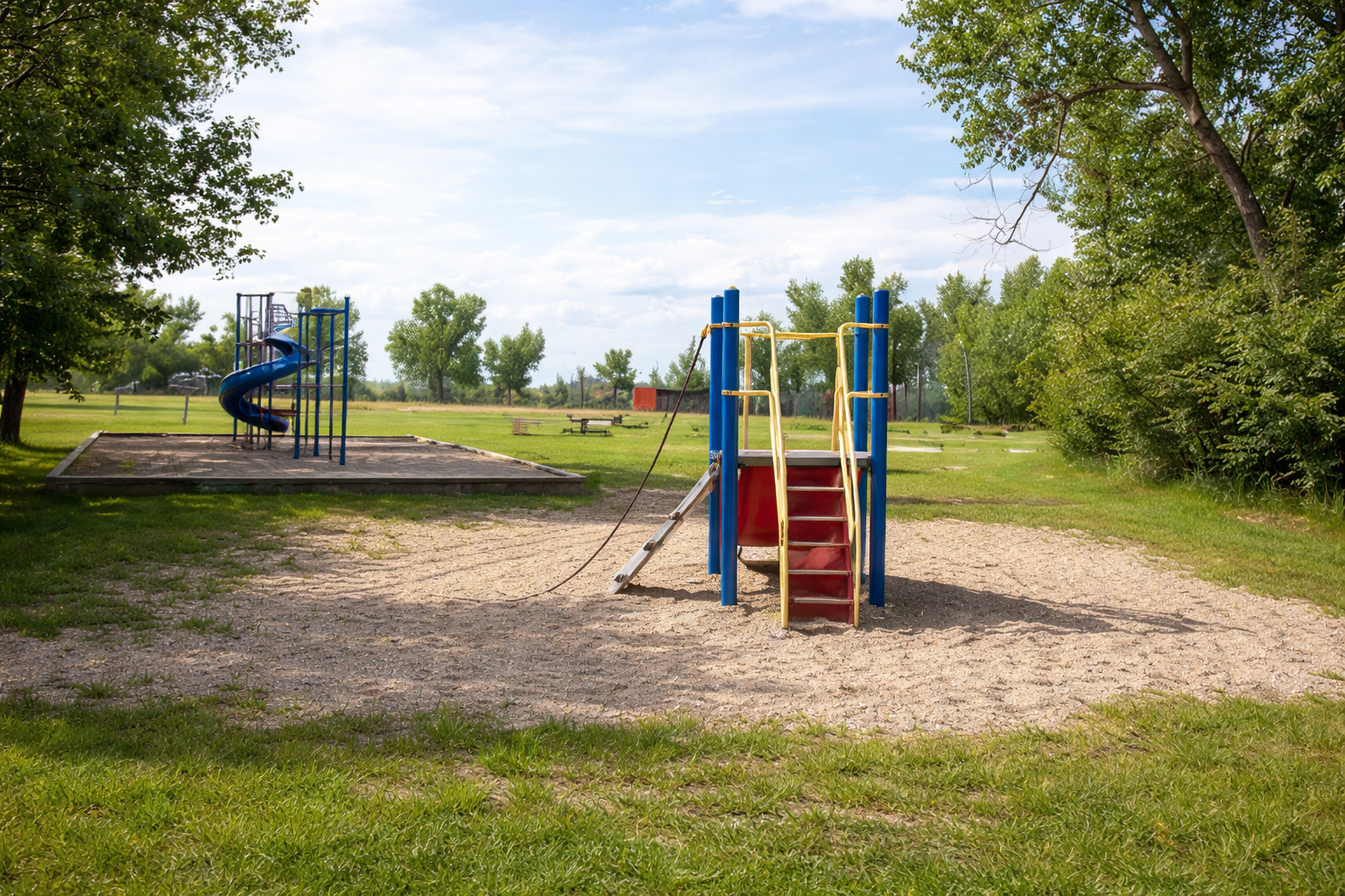 Founders Park Playground in Irricana, Alberta