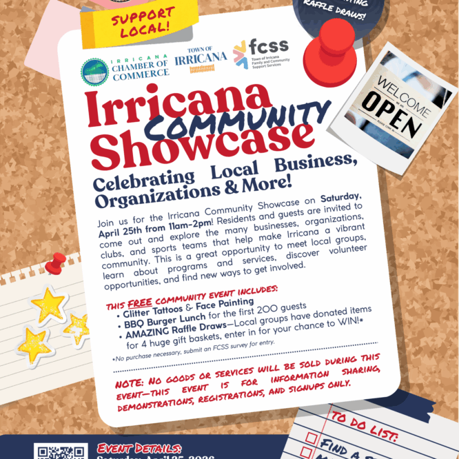 Irricana Community Showcase April 25 2026