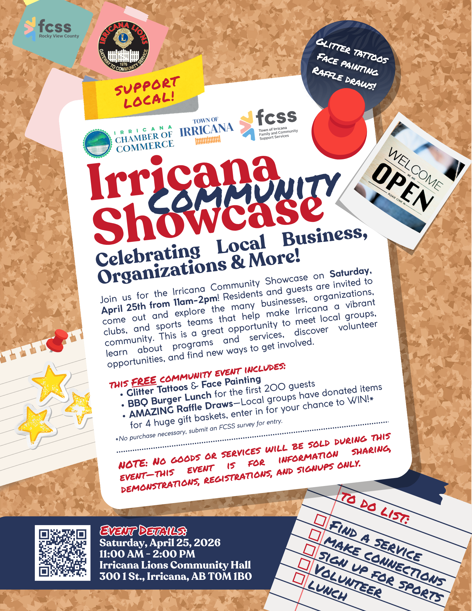 Irricana Community Showcase April 25 2026 Irricana Community Showcase April 25 2026