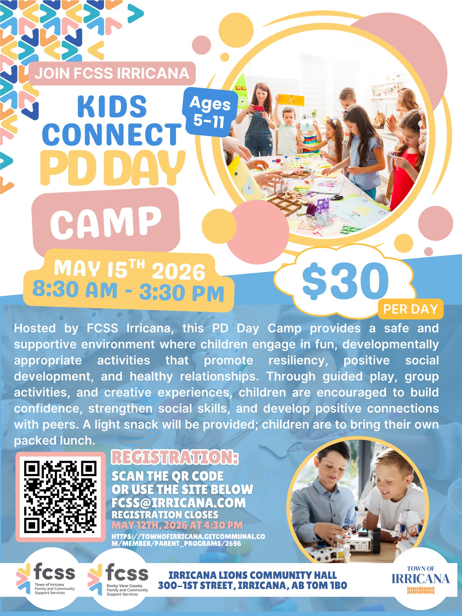 Irricana FCSS PD Day May 15 2026