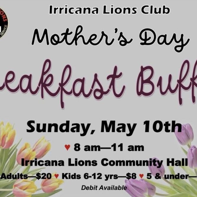 Lions Club Mothers Day Brunch May 10 2026