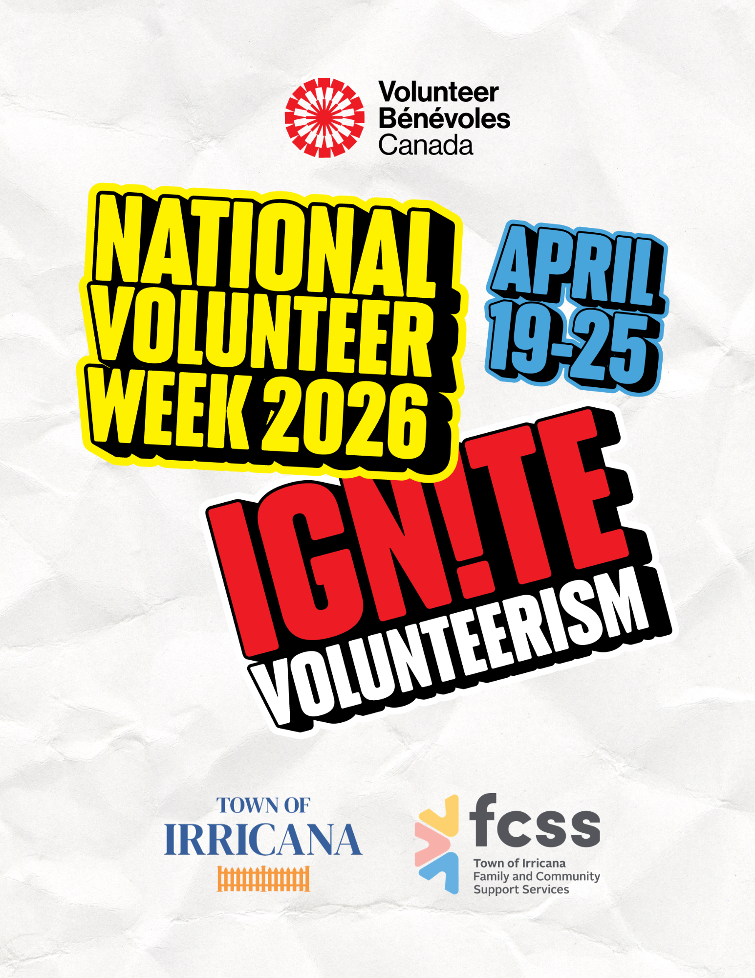 National Volunteer Week 2026 Poster