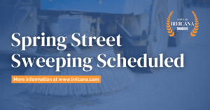 Town of Irricana Street Sweeping May 4, 2026