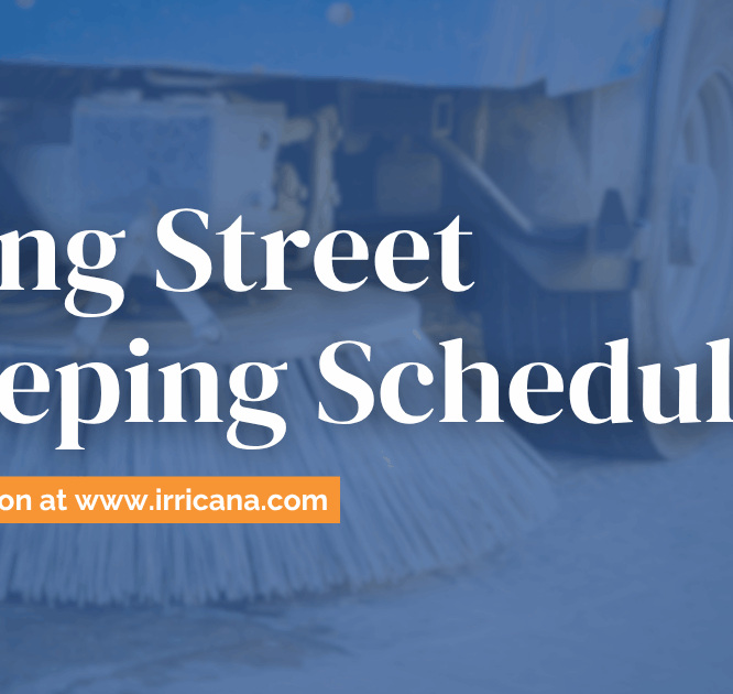 Town of Irricana Street Sweeping May 4, 2026