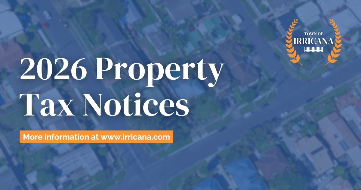 2026 Property Tax Notices Web Banner