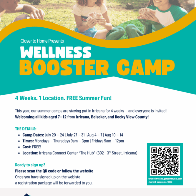 Closer to Home Community Services Wellness Booster Camp 2026