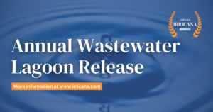 Town of Irricana Annual Wastewater Release Notice 2026
