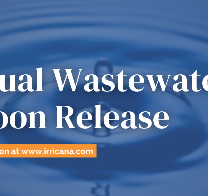 Town of Irricana Annual Wastewater Release Notice 2026