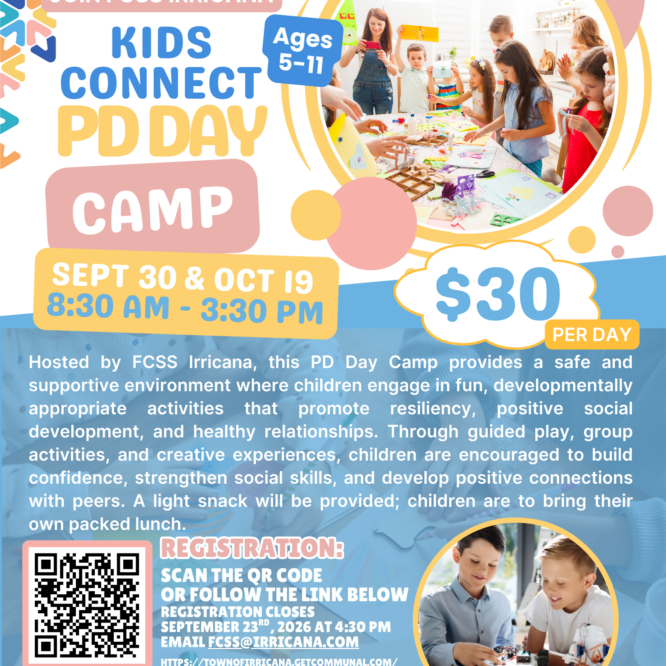 FCSS PD Day Camp Sept Oct 2026
