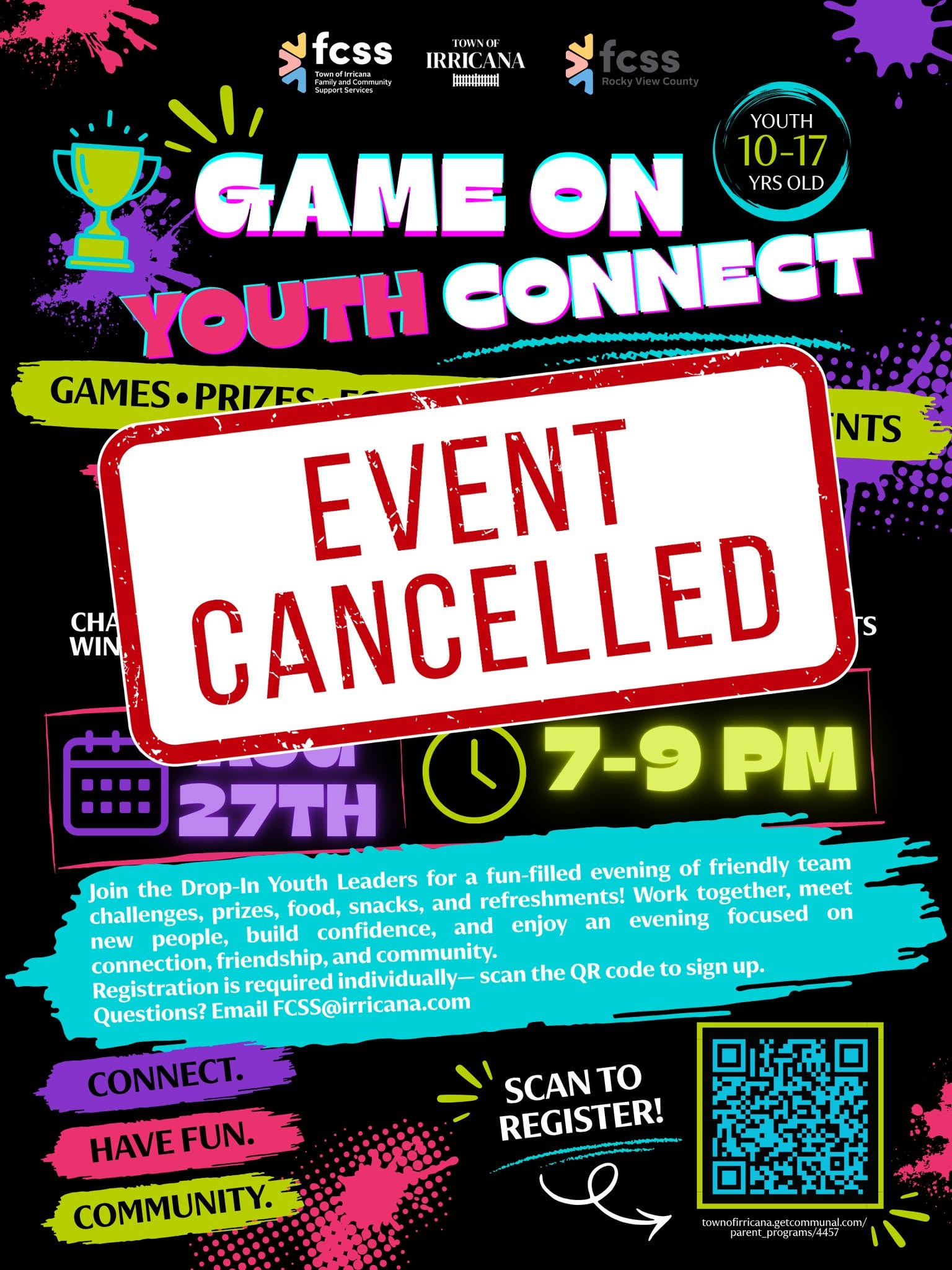 Irricana Rec Game On August 27 2026 CANCELLED