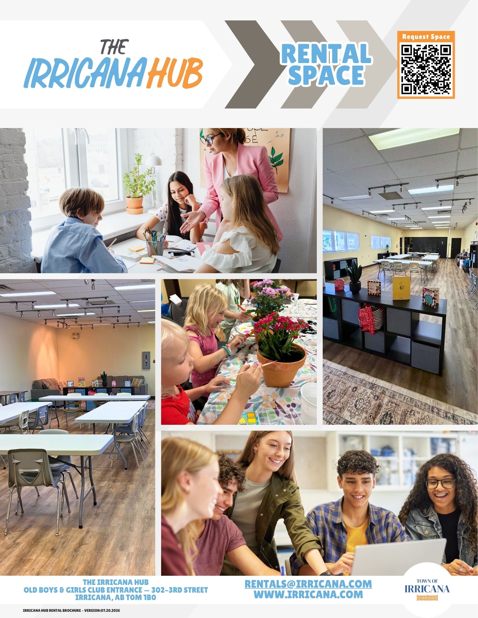 Irricana Hub Rental Space 2026 Cover Irricana Hub Rental Space 2026