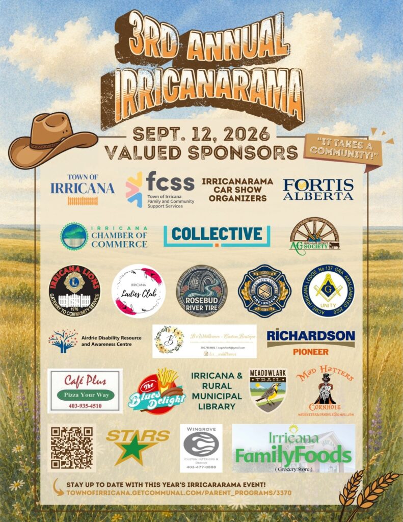 Irricanarama Sponsors 2026