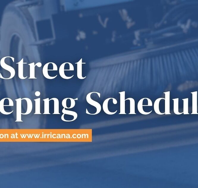 Fall Street Sweeping Scheduled