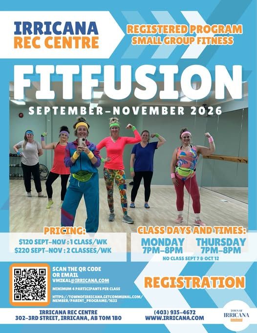 FitFusion Group fitness Sept-Nov 2026