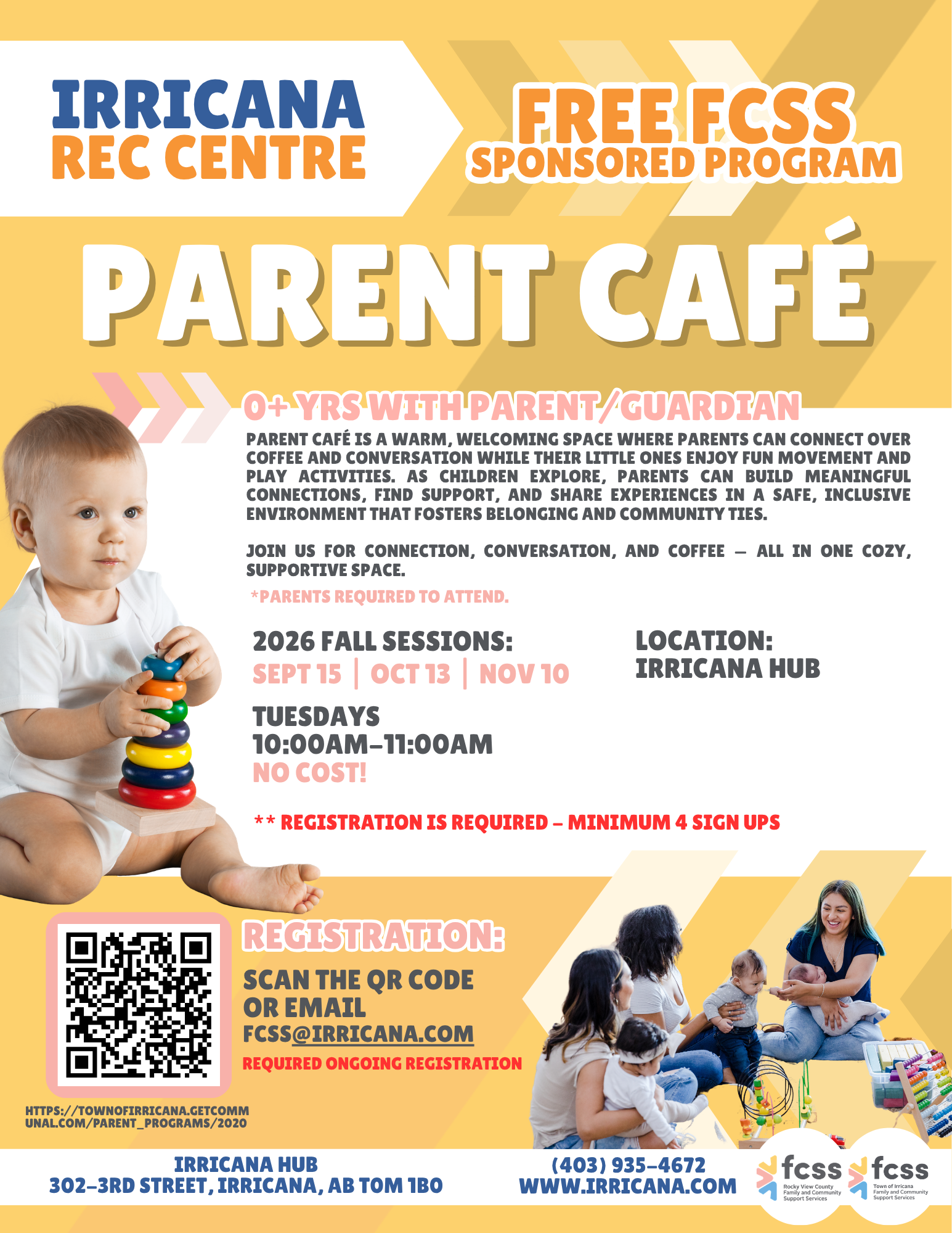 Parent Cafe FCSS Program Fall 2026