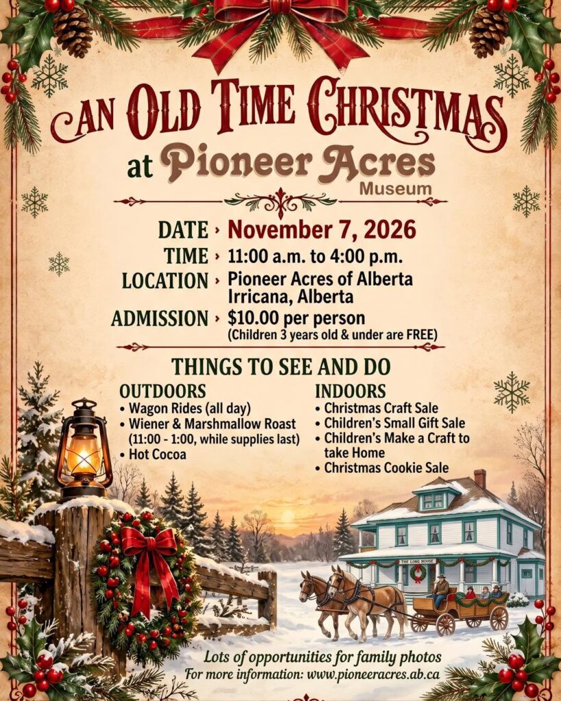 Pioneer Acres Christmas 2026